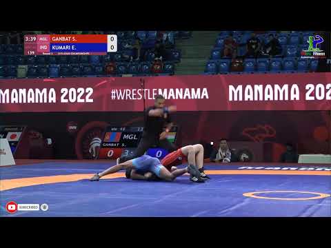 WW 46KG | GANBAT S. (MGL) VS EKTA KUMARI (IND)
