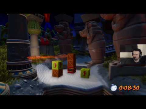 Crash Bandicoot 3: WARPED (N-Sanity HD) playthrough pt64 - Bug Lite Speed Run