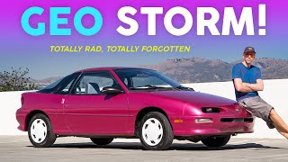 The Geo Storm is a Slow Yet Adorable '90s Economy Car!
