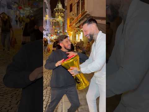 Turkish🇹🇷 man surprised me😱 #alrafaelo #darbuka #istanbul
