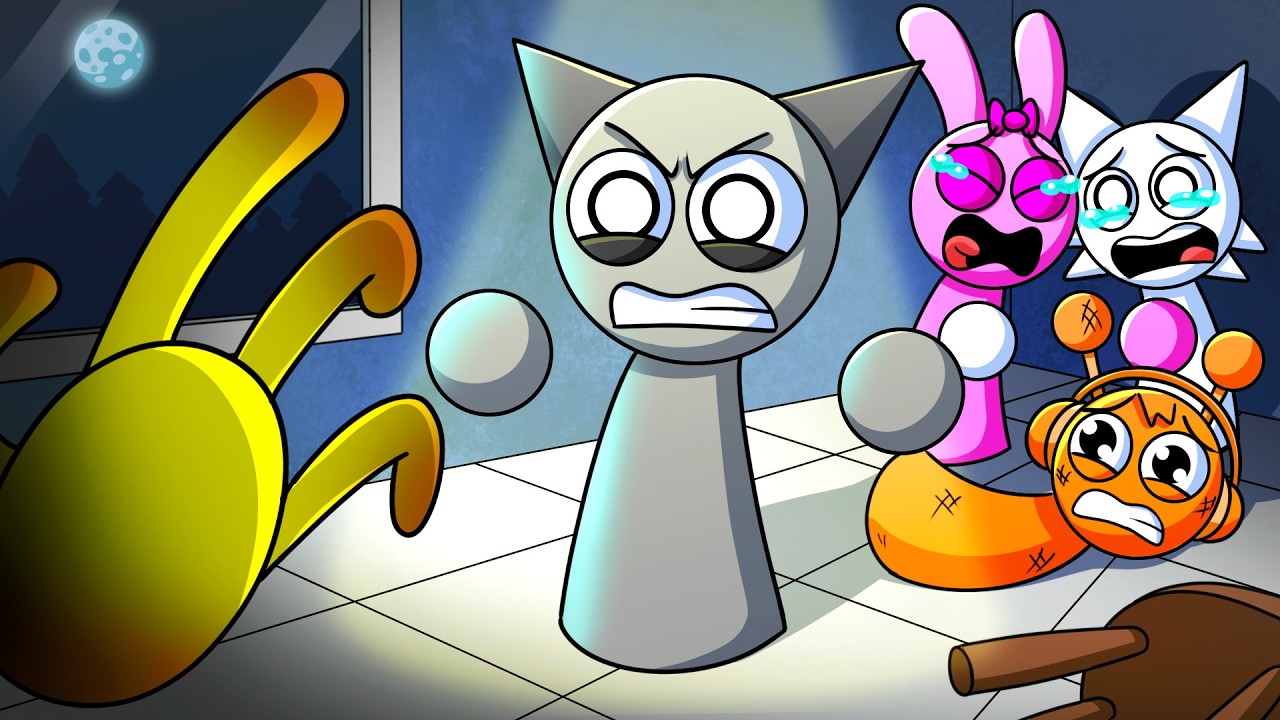 Saved by SPRUNKI?! (Cartoon Animation)