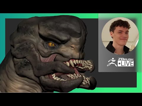 Organic Character & Creature Sculpting: XBox Series X Halo Elite - Luc Tschopp - ZBrush 2022