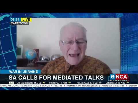 War in Ukraine SA calls for mediated talks