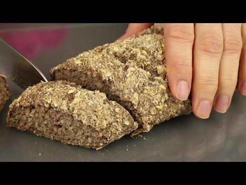 No yeast! No sugar! No eggs! A healthy baguette in 5 minutes.