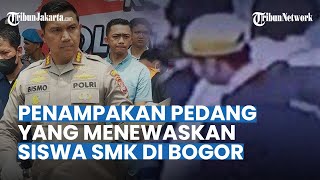 Penampakan Pedang yang Menewaskan Siswa SMK di Simpang Pomad Bogor