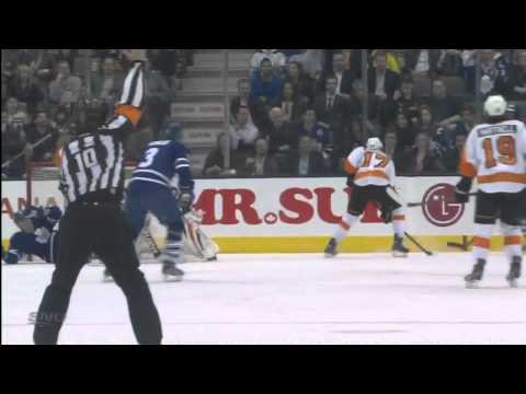 Flyers @ Leafs - 04/04/2013 Highlights