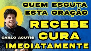 A CURA DO SOFRIMENTO QUE VOCÊ PEDE: Receba-a Hoje com Carlo Acutis. ✨