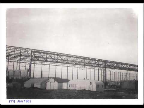 Gatwick Airport Air Couriers Hangar History  May 1961