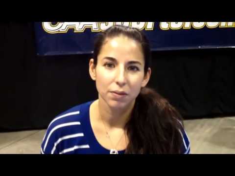 VB: Hofstra Coach Kristina Hernandez Postmatch vs. Charleston in the CAA Semifinals (11/23/13)