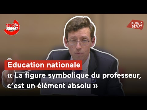 Audition du ministre de l'Education nationale