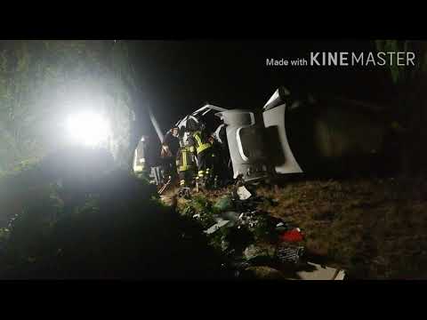 tir ribaltato Prato est