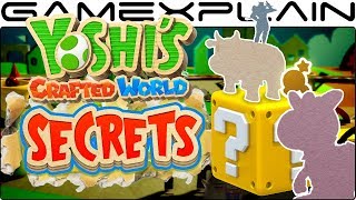 Super Mario RPG Secret in Yoshi's Crafted World Demo + More Easter Eggs!