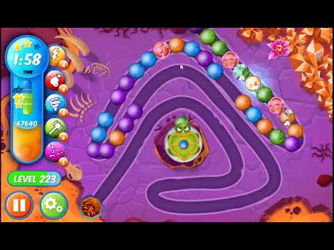 Marble Woka Woka Level 223 - NO BOOSTERS 🐢 | SKILLGAMING ✔️