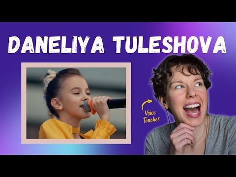 Voice Teacher Reacts to DANELIYA TULESHOVA - Rise Up