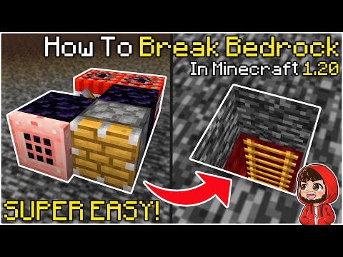 How To BREAK BEDROCK In Minecraft 1.20!