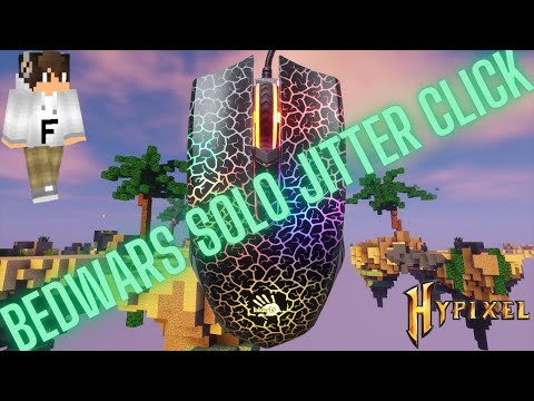 Bedwars ma posso solo jitter cliccare