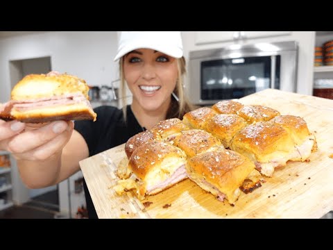 Smokey Ham and Cheese Sliders | Tasty and Easy Snack for a Crowd!