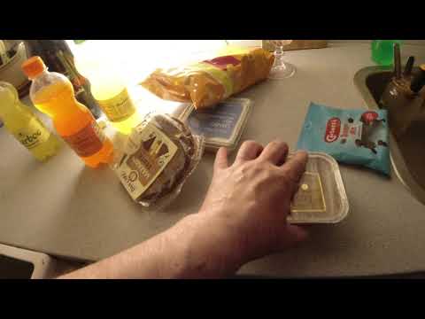 MongoTV_12338 - NETTO Haul 124 Kroner På KASSEKREDIT - KAGE - OSTEPOPS - SLIK - OST