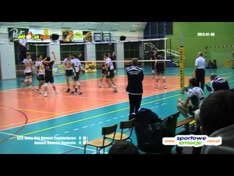 2012-01-06 MŁODA LIGA: AZS Delic-Pol Norwid Częstochowa-Asseco Resovia Rzeszów