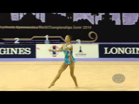 MINAGAWA Kaho (JPN) - 2014 Rhythmic Worlds, Izmir (TUR) - Qualifications Clubs