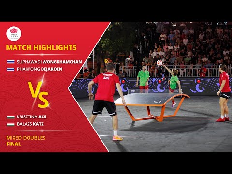 World Teqball Championships 2024 | Mixed Doubles, Final I Thailand vs Hungary I Match Highlights