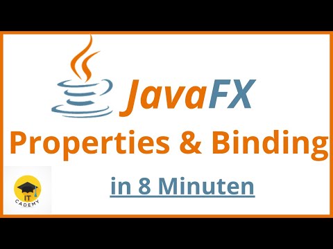 JavaFX komplexe Properties & Binding 🔥 | Javafx Tutorial Deutsch