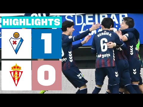 SD EIBAR 1 - 0 REAL SPORTING | RESUMEN LALIGA HYPERMOTION