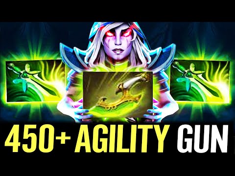 🔥 450+ MAX AGI Drow Ranger 2x Butterfly + Swift Blink — 600AS GUN Most Intensive Game Dota 2 Pro