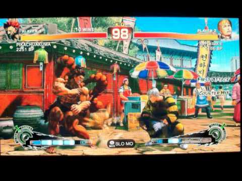 SSFIV ENDLESS BATTLE MATCH JR RODRIGUEZ ( AKUMA ) VS ReFLeXxX ll ( CODY ) ON XBOX 360 GAME 11