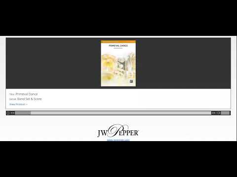 Primeval Dance by Brian Balmages