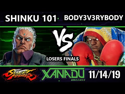 F@X 328 SFV - Body3v3rybody (Balrog) Vs. Shinku 101 (Urien) Street Fighter V Losers Finals