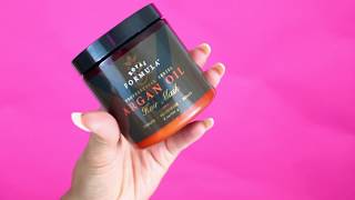 Argan Oil Hair Mask | Product Review & How to Apply Tutorial by Royal Formula