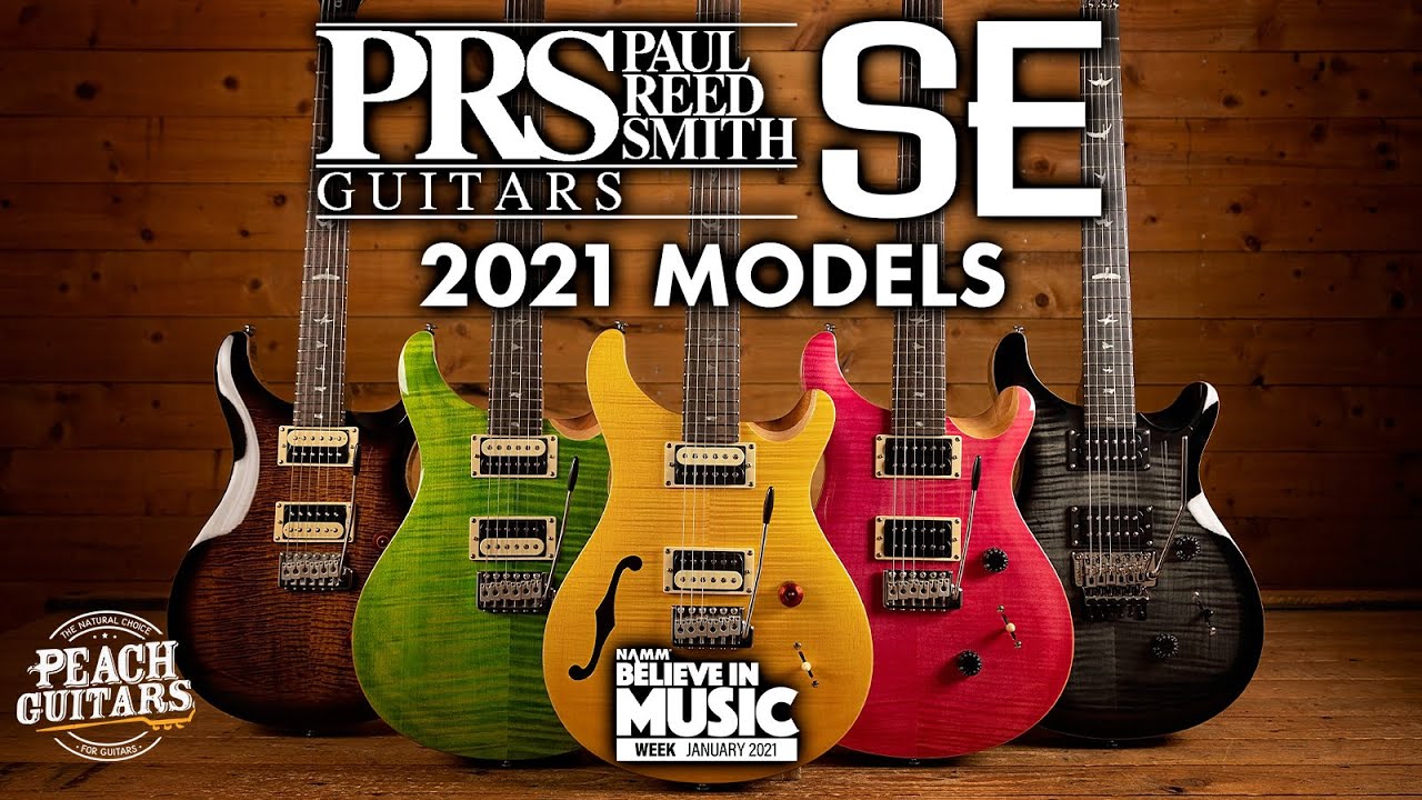 NAMM 2021: New PRS SE Models for 2021! - YouTube