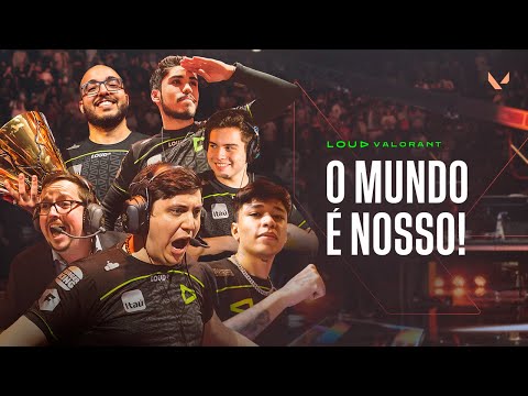 LOUD Valorant: Campeã Mundial da Champions 2022