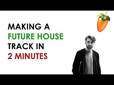 MAKING A FUTURE HOUSE TRACK IN 2 MINUTES CHALLENGE - FL Studio