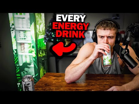 I Tried Every Energy Drink I Could Find...