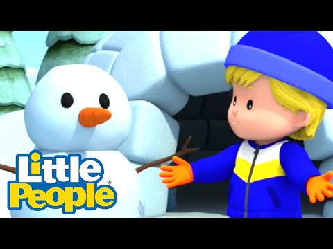 Fisher Price Little People | Christmas SPECIAL ⛄ Acting icy can be Dicey❄️ 1h Marathon | Kids Movies - Kids TV Series, Kingdom Kids Zone - Little People - Fisher Price