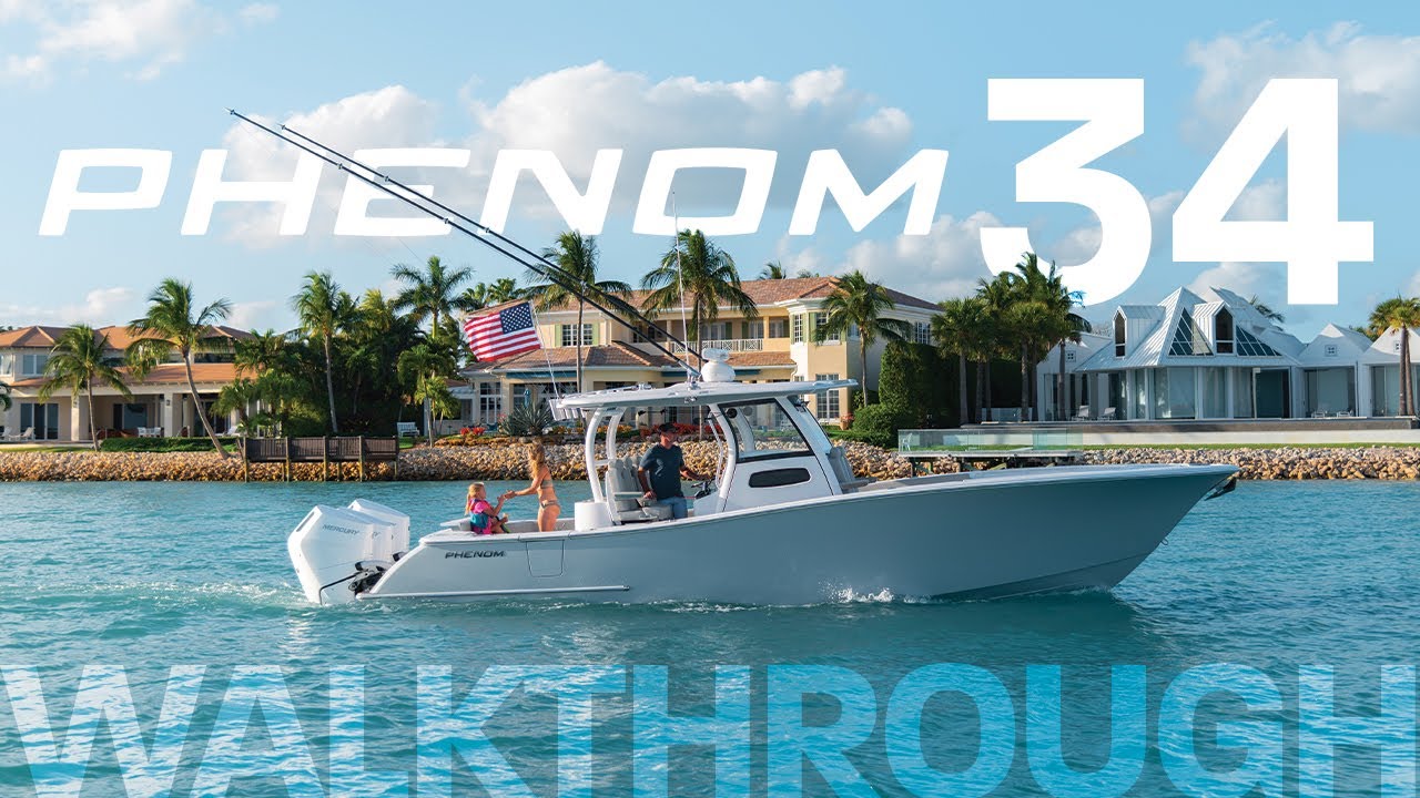 Phenom Yachts - Phenom 34 Center Console Full Walkthrough