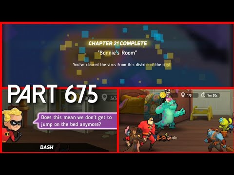 Disney Heroes Battle Mode CHAPTER 21 COMPLETE PART 675 Gameplay Walkthrough - iOS / Android