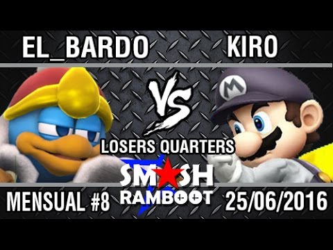 [SmashxRamboot #8] El_Bardo (Dedede) Vs. Kiro (Mario) Losers quarters