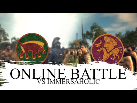 Arverni vs Sweboz - Total War Rome 2 [DEI] Online battle.
