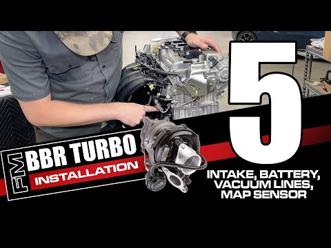ND1 BBR Turbo kit Installation - Intake, Battery, Vacuum Lines, MAP Sensor