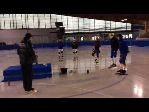 Sochi 2014 - L'Equipe de France Olympique de short-track parodie les JO d'hiver !