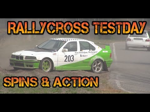 Rallycross testday eurocircuit 15/8/2020: Spins and Action!