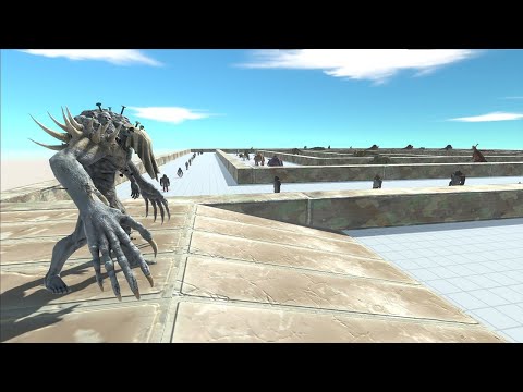 SCOURGE DEATH RUN - Animal Revolt Battle Simulator