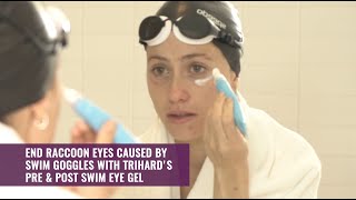 How to End Raccoon Eyes Caused by Swim Goggles
