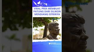 Cinta Mati, Seorang Pria di India Membuat Patung dari Silikon yang Berbentuk Mendiang Sang Istri