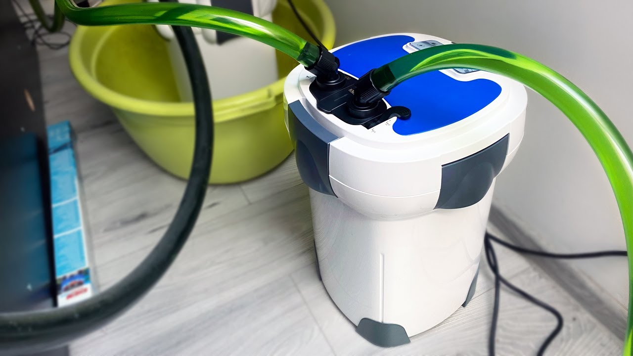 Filtr kubełkowy w moim akwarium Sunsun hw3000 i hw304b / jak podłączyć