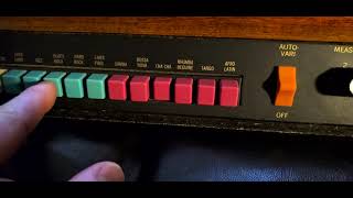 Video thumbnail for Hammond Auto-Vari 64 vintage 1974 drum machine by Marco van Hylckama Vlieg
