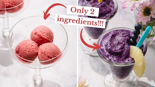 2 must-try FROZEN TREATS with only 2 ingredients each!!!